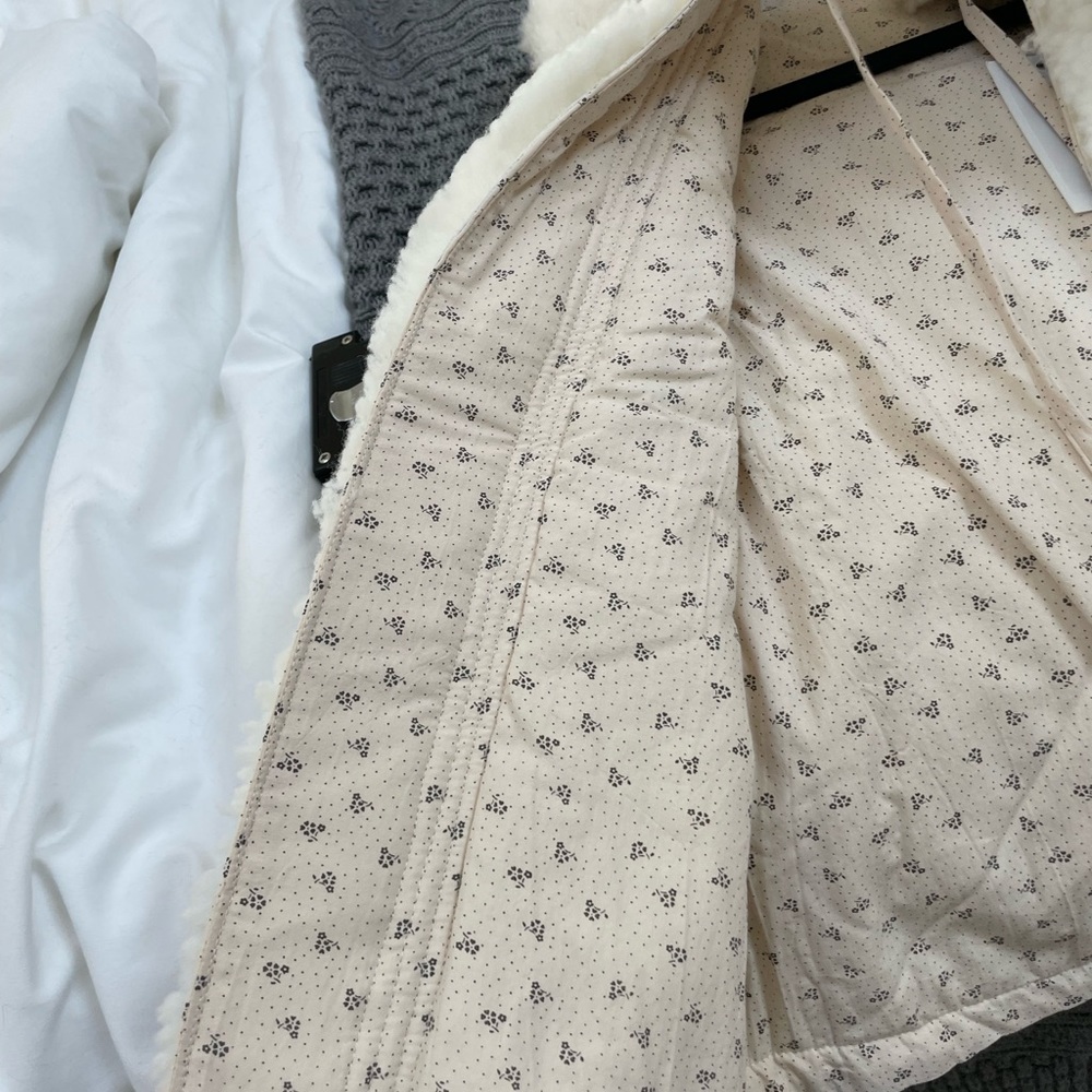 NWT JoSephine Utah Cream Cotton Vest - Sz XS/S (no flaws) - Picture 8 of 13